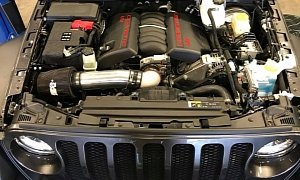 JL Wrangler Gets 450-horsepower LS3 V8 Swap