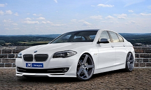JMS Prepped BMW F10 5 Series Has Minor Modifications