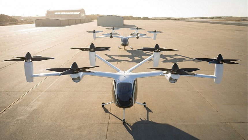 Joby will initially manufacture its electric air taxis in Marina, California