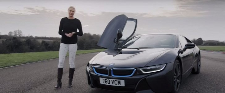 Jodie Kidd Does i3 and i8 Reviews Sponsored by BMW,  Still Looks Hot