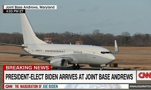 Joe Biden Flies Private For Inauguration After Being Denied Military Plane