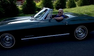 Joe Biden Shows Off 1967 Corvette Stingray, Talks Electric Version With 200 MPH