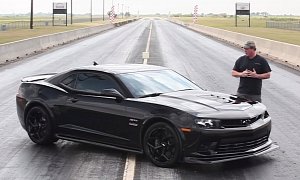 John Hennessey Takes the HPE600 Camaro Z/28 for a Spin