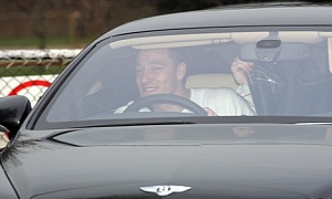 John Terry Abandons Bentley in Traffic Jam
