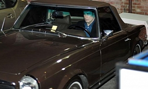 John Travolta's Vintage Mercedes SL Stolen