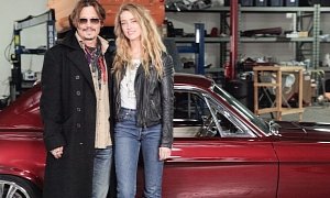 Johnny Depp, Amber Heard and a 1968 Ford Mustang Will End Overhaulin’