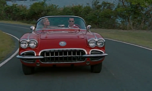 Johnny Depp Drives a 1959 Corvette in Rum Diary [Trailer Video]