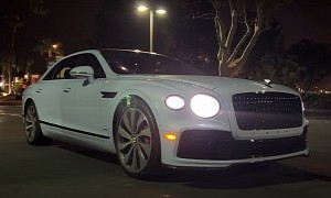 Join the 2022 Bentley Flying Spur Hybrid on a POV Night Drive and Relax