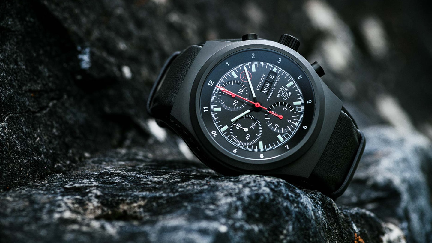 photo of Join the First-Ever FAT Ice Race in the USA With Porsche Design's Utility 1 Chronograph image
