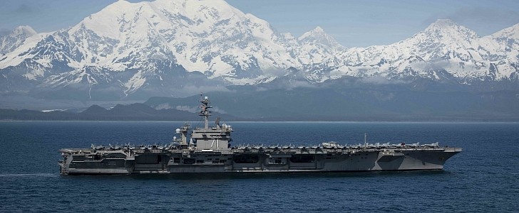 USS Theodore Roosevelt is one of the 6 ships to participate in NE21