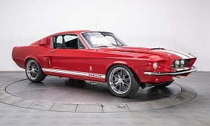Jon Kaase Boss Nine V8-Swapped 1967 Ford Mustang Shelby GT500 Is One Neat Restomod