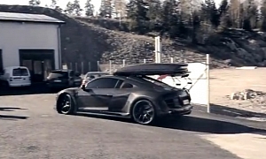 Jon Olsson's Audi R8 Driving Scenes