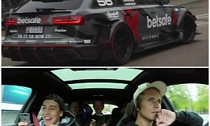 Jon Olsson's 950 HP Audi RS6 Serves as Uber Ride from Hell