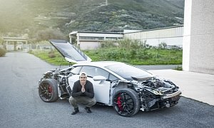 Jon Olsson's Lamborghini Huracan Loses Body Panels, Prepares for Carbon Bodykit