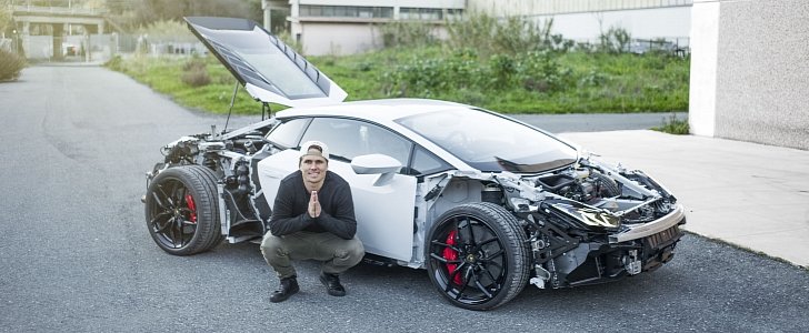 Jon Olsson and his Lamborghini Huracan