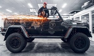 Jon Olsson's Mercedes-Benz G500 4×4² Cabriolet Comes to Life