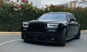 Jon Olsson's Rolls-Royce Phantom EWB Mansory Is Murdered-Out, Almost Subtle