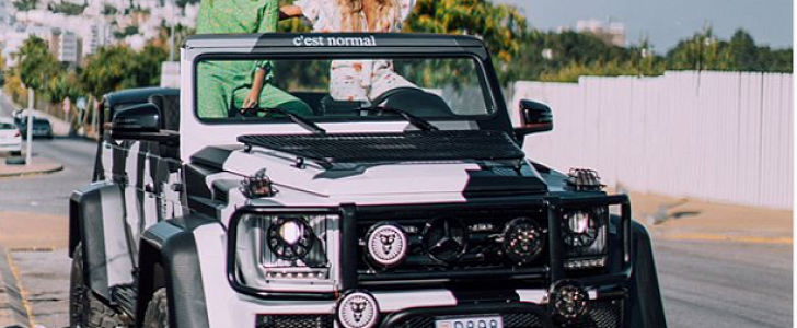 Jon Olsson Takes Crazy Roofless G-Class With 780 HP for a Spin