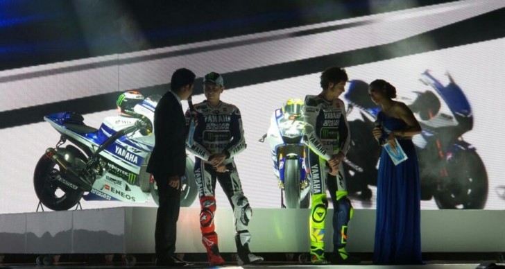 2014 MotoGP Yamaha livery unveiled in Jakarta
