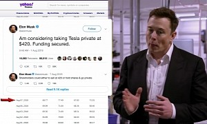 Judge Rules Elon Musk's Tweet About Funds to Take Tesla Private in 2018 Was False