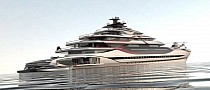Juno Concept Is a Seven-Deck Megayacht Designed as a Private, Comfortable Retreat