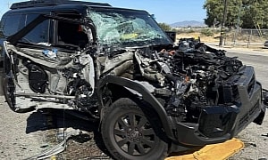 Just Delivered and Already a Write-Off: Meet the First Totaled 2024 Toyota Land Cruiser