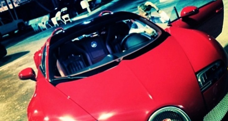 Justin Bieber's Bugatti Veyron