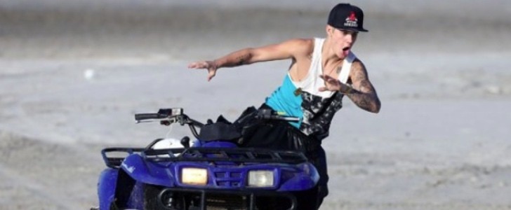 Justin Bieber Pleads Guilty to Crashing His ATV into a Paparazzi’s Van 