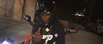 Justin Bieber’s BFF Lil Twist Poses Next to His Can-Am RSS, Shows The Finger