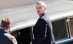 Justin Timberlake Spotted Using Stretch Limo