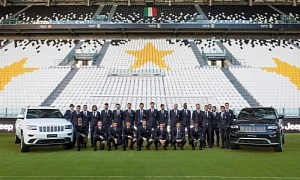 Juventus Torino Players Get Brand New Jeep Grand Cherokees