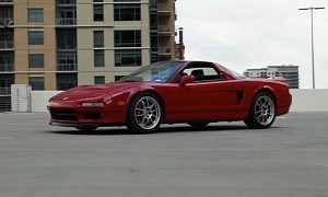 K-Swapped 1995 Acura NSX With 950 WHP Sounds Like an Angry Beehive at Full Tilt