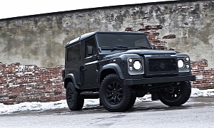 Kahn Land Rover Defender Military Edition with Wide Body Kit
