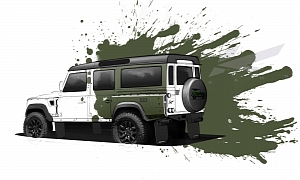 Kahn Teases Land Rover Defender Tuning Concept