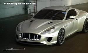 Kahn Vengeance Aston Martin DB9 Is a Sabertooth on the Prowl in First Photos