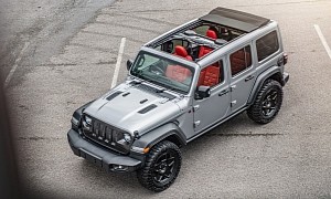 Kahn’s Open-Top Jeep Wrangler Will Give You Tan Lines While Driving
