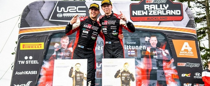 Kalle Rovanpera Becomes the Youngest WRC World Champion After Winning in New Zealand