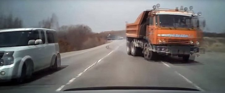 Kamaz truck incident