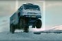 Kamaz Truck Goes to Northern Russia for an Epic Snow Jump