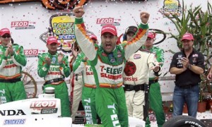Kanaan Wins First Indy Race in 2 Years, at Iowa