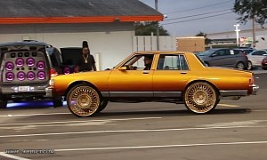 Kandy Gold Whipple LS Chevy Caprice Classic on 30s Looks Autumn-Faded