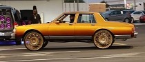 Kandy Gold Whipple LS Chevy Caprice Classic on 30s Looks Autumn-Faded