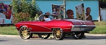 Kandy Red 1969 Buick Skylark Convertible Looks Plain Old Flashy Riding Gold 30s