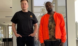 Kanye Is Hoping Elon Musk Will Launch Him, His Kids and His Music Into Space