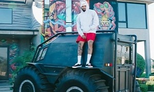 Kanye West Keeps Giving Away Sherp ATVs, This Time to Chris Brown