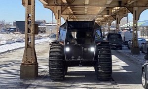 Kanye West Rolls Into Chicago in Fleet of Sherp ATVs to Hand Out Free Yeezies