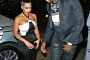 Kanye West Takes Kim Kardashian to Dinner in Maybach