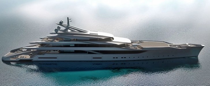 Kappa superyacht concept aims for maximum airiness, delivers pure luxury as well 