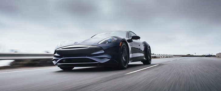 2020 Karma Revero GT comes with proprietary sound to alert pedestrians when it's traveling at low speed in electric mode