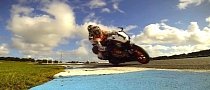 Kate Peck Rides a MotoGP Bike with Mick Doohan [Video Link]
